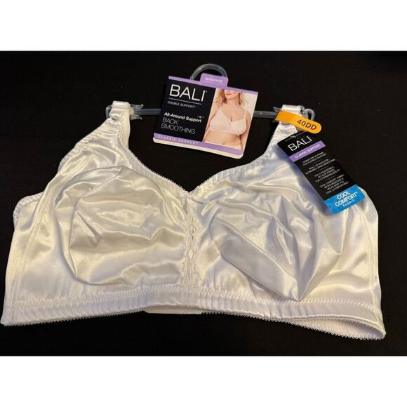 Bali  Double Support Wirefree Lightly Lined 40DD Bra Cool Comfort Fabric - Picture 1 of 4